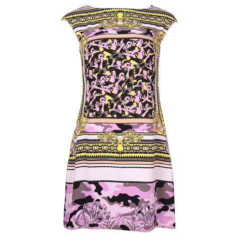 versace robe multicolor|versace baroque robe.